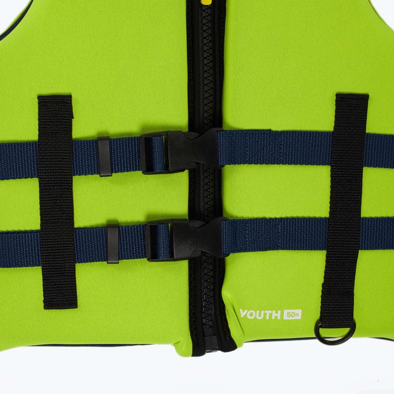 Gilet di sicurezza per bambini AQUASTIC Youth 50N verde 5