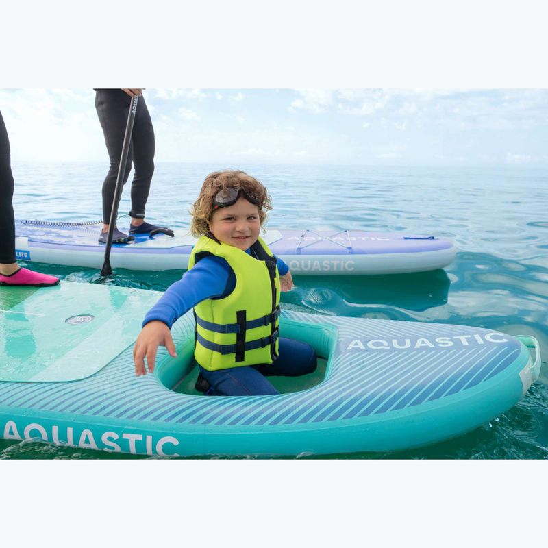 Gilet di sicurezza per bambini AQUASTIC Youth 50N verde 12