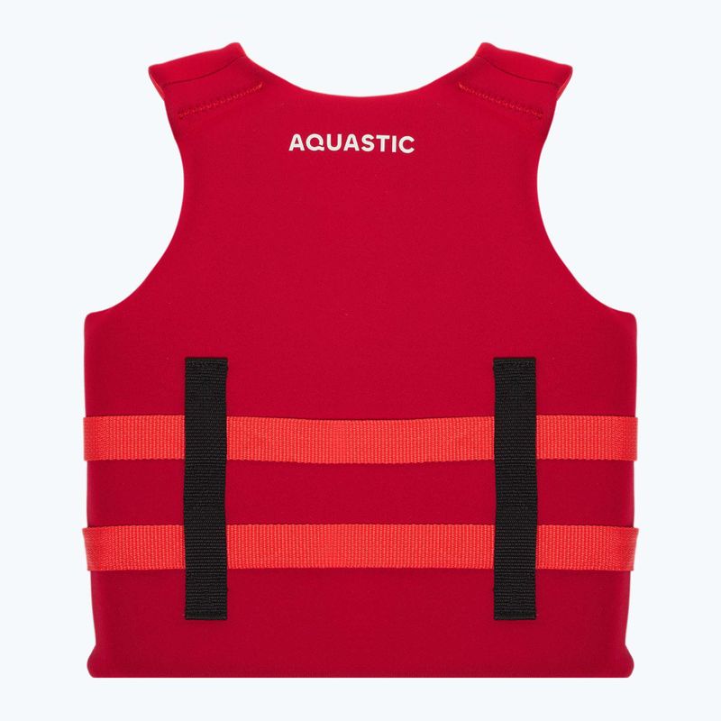 Gilet di galleggiamento per bambini AQUASTIC Youth 50N Red 3
