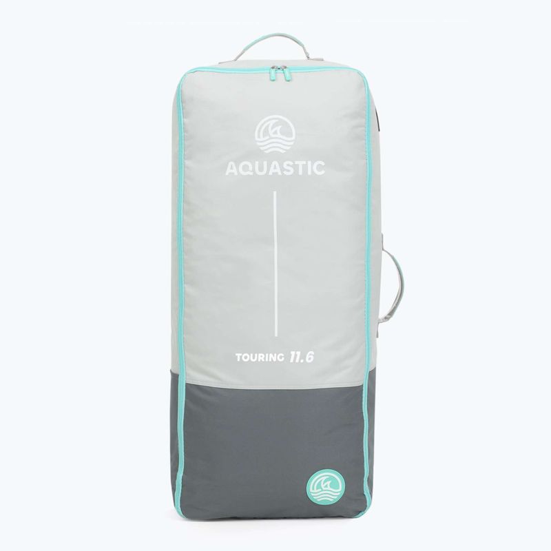 Set tavola SUP gonfiabile AQUASTIC Touring 11'6" blu 8