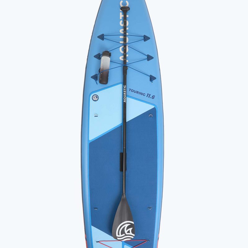 Set tavola SUP gonfiabile AQUASTIC Touring 11'6" blu 13