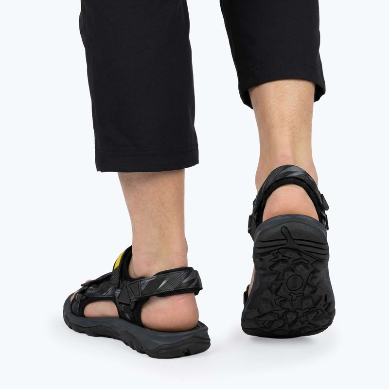 KADVA Cruzo sandali da uomo nero 4