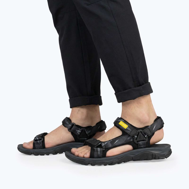 KADVA Cruzo sandali da uomo nero 3