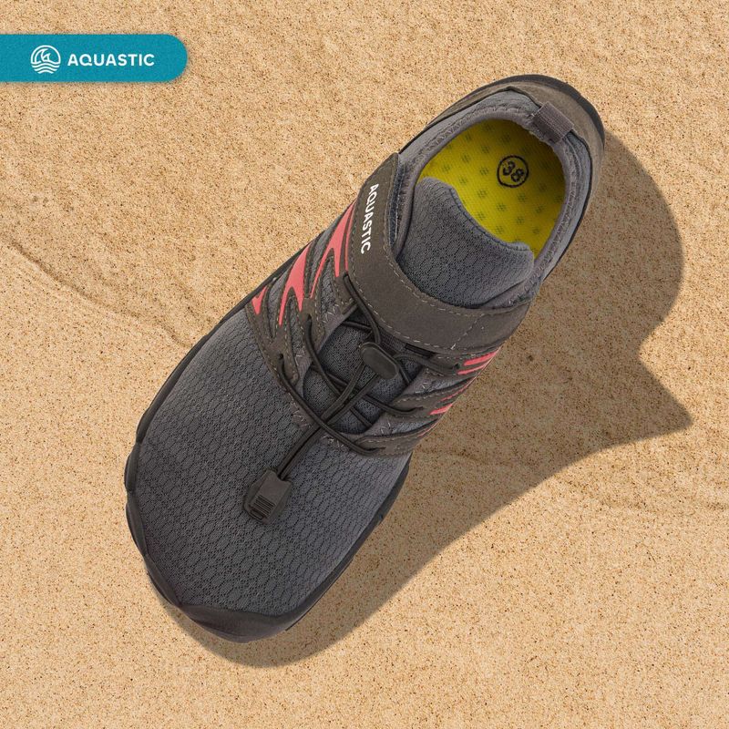 AQUASTIC Mayor scarpe da acqua grigie 5