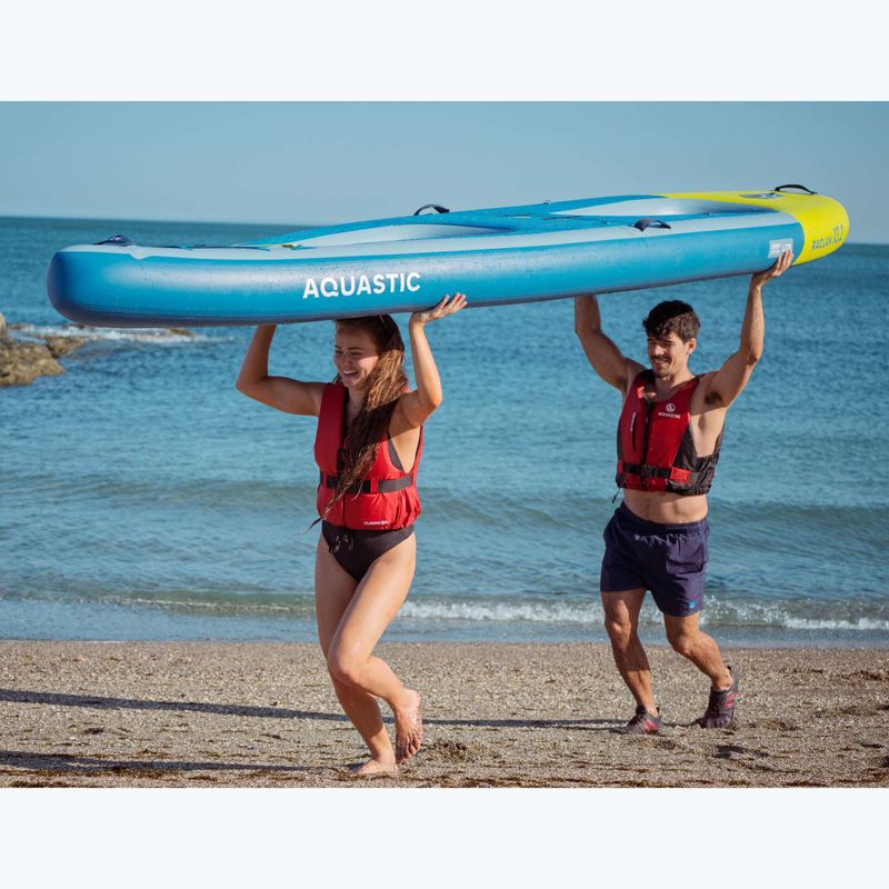 Kayak/SUP ibrido AQUASTIC Raglan 13'2" verde 27