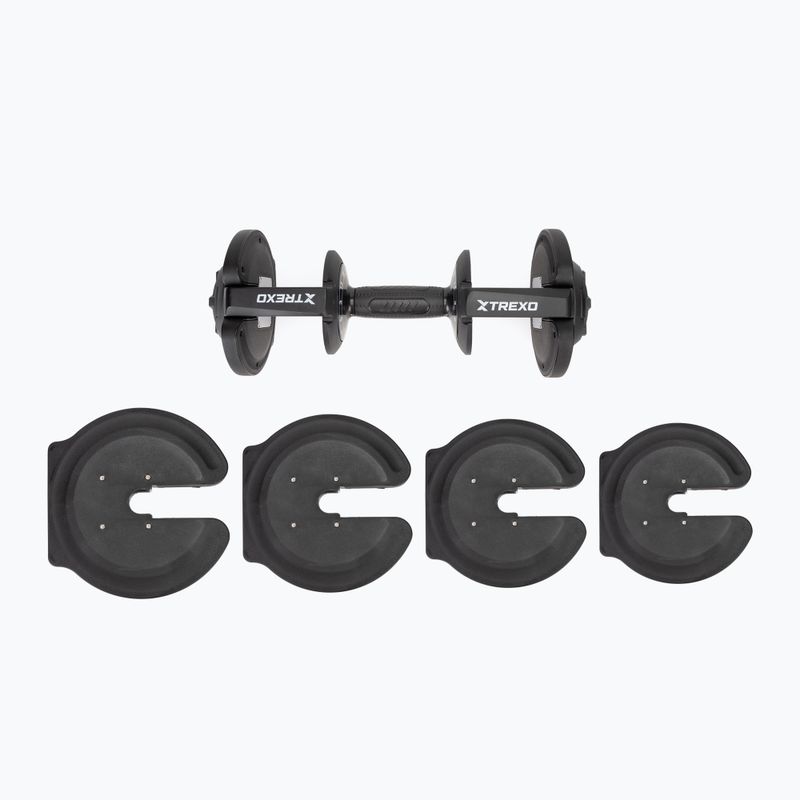 Manubrio regolabile XTREXO TXO-B4W003 18 kg nero 11
