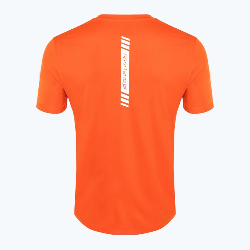 SPORTANO Active Camicia da corsa da uomo arancione 2
