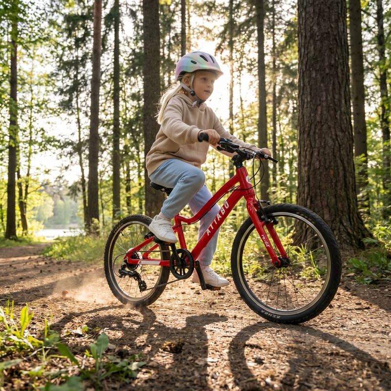 Bicicletta per bambini ATTABO EASE 20" rosso 4