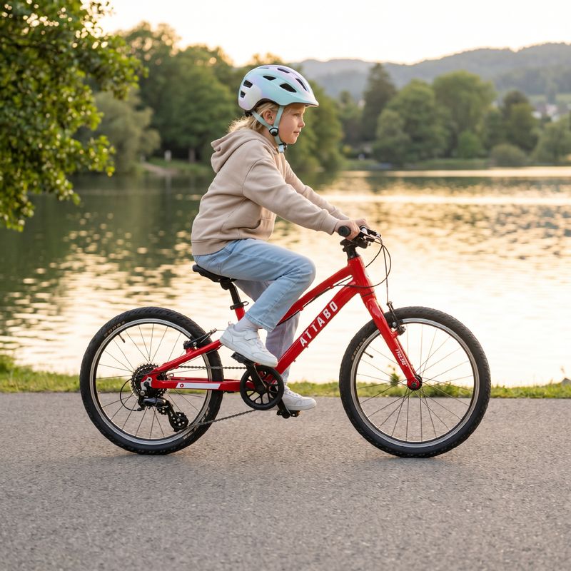 Bicicletta per bambini ATTABO EASE 20" rosso 6