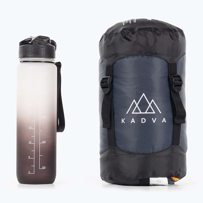 Sacco a pelo KADVA Light 1000 L grigio sinistro 2