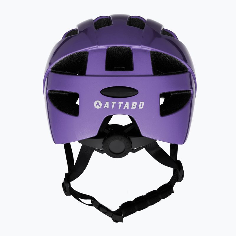 Casco da bicicletta per bambini ATTABO K200 viola 3