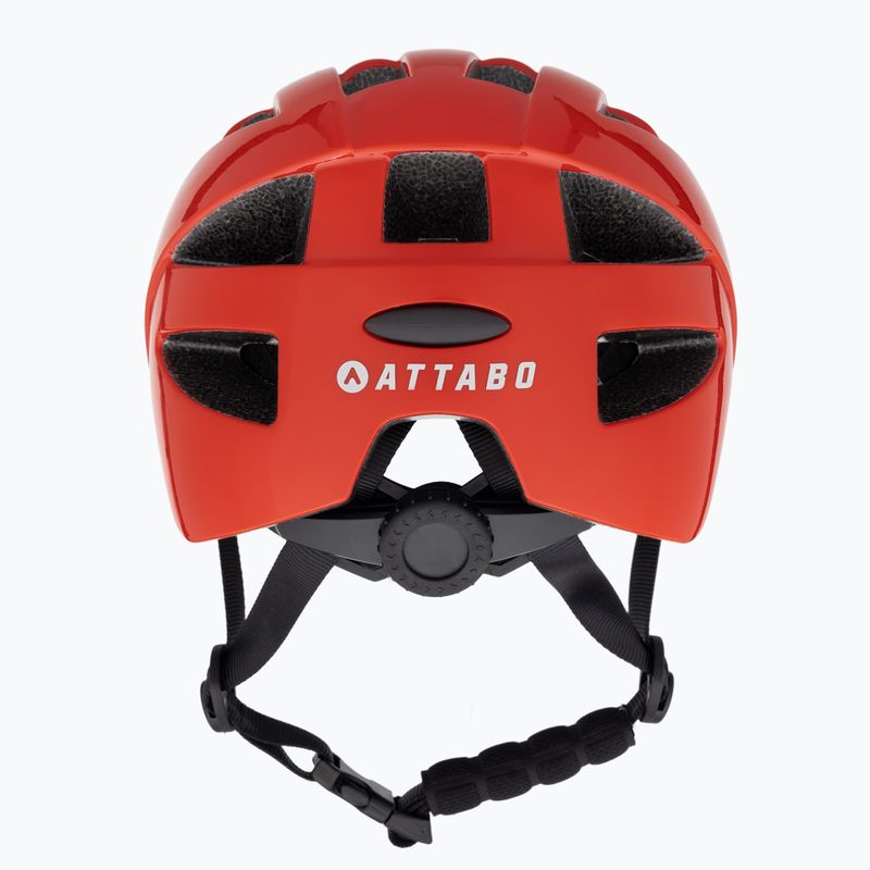 Casco da bicicletta per bambini ATTABO K200 rosso 4