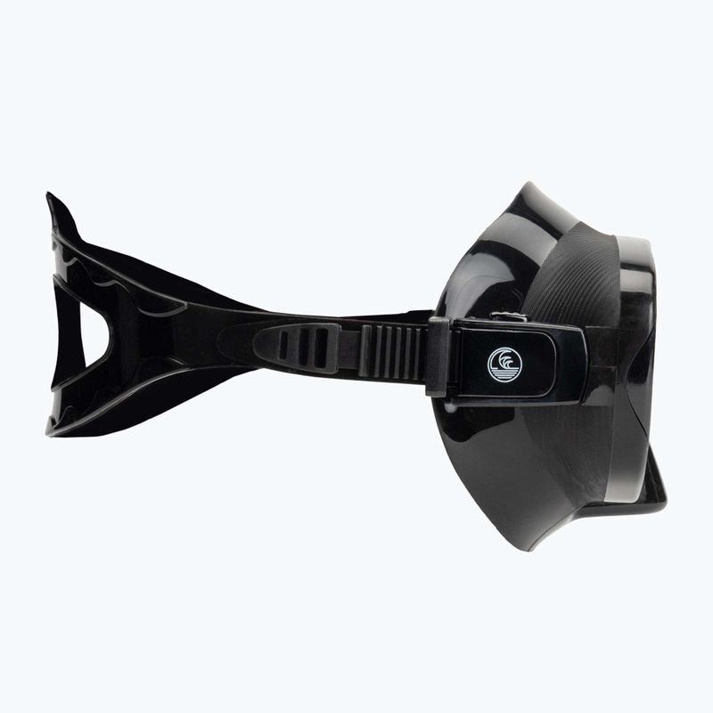 AQUASTIC Cove set snorkeling maschera + boccaglio nero 5