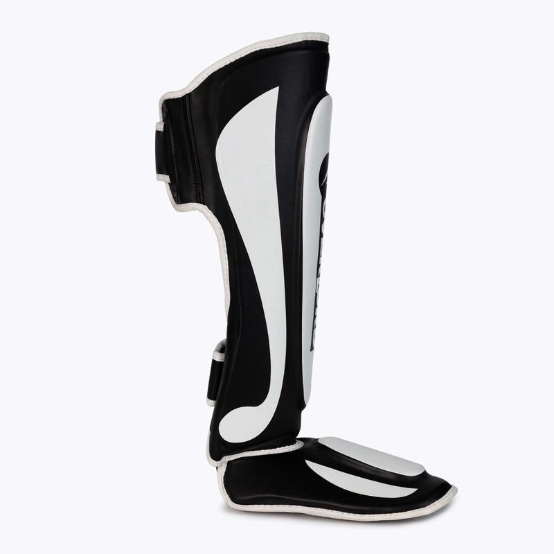 Protezioni per tibia Overlord Fighter nero/bianco 3