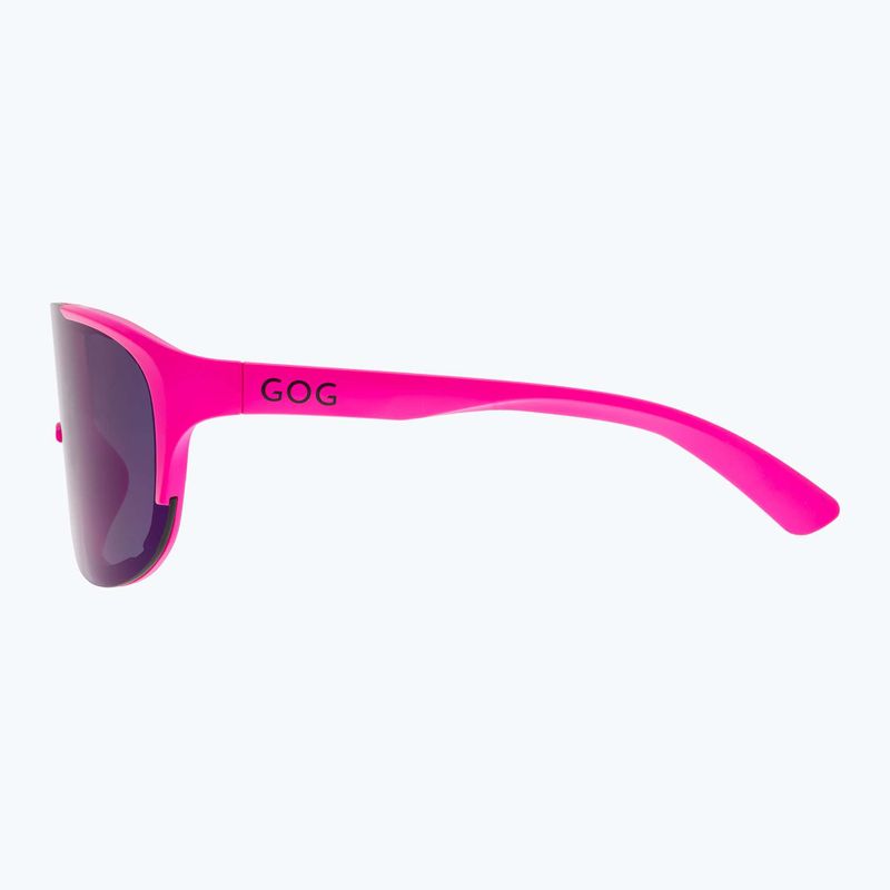 Occhiali da sole GOG Medusa opachi rosa neon/nero/blu reflex 3