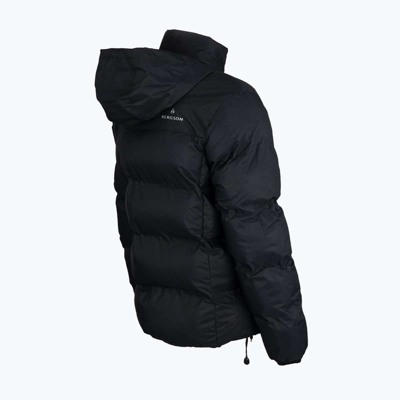 Giacca isolante da uomo BERGSON Snowy Wolf Micro-Therm nero 4