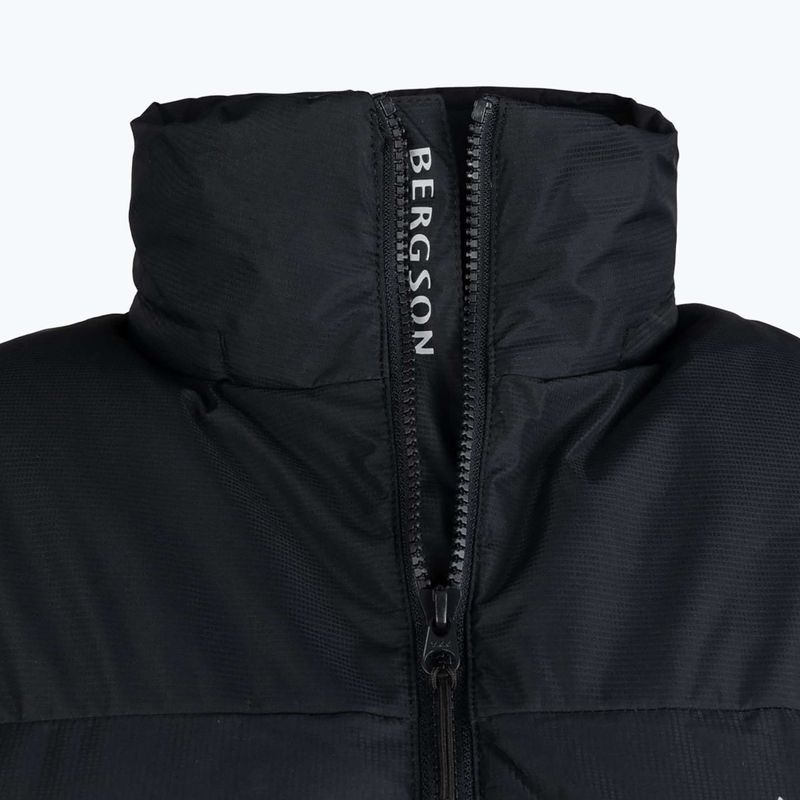 Giacca isolante da uomo BERGSON Snowy Wolf Micro-Therm nero 5