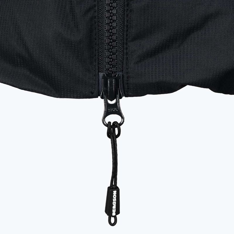 Giacca isolante da uomo BERGSON Snowy Wolf Micro-Therm nero 6