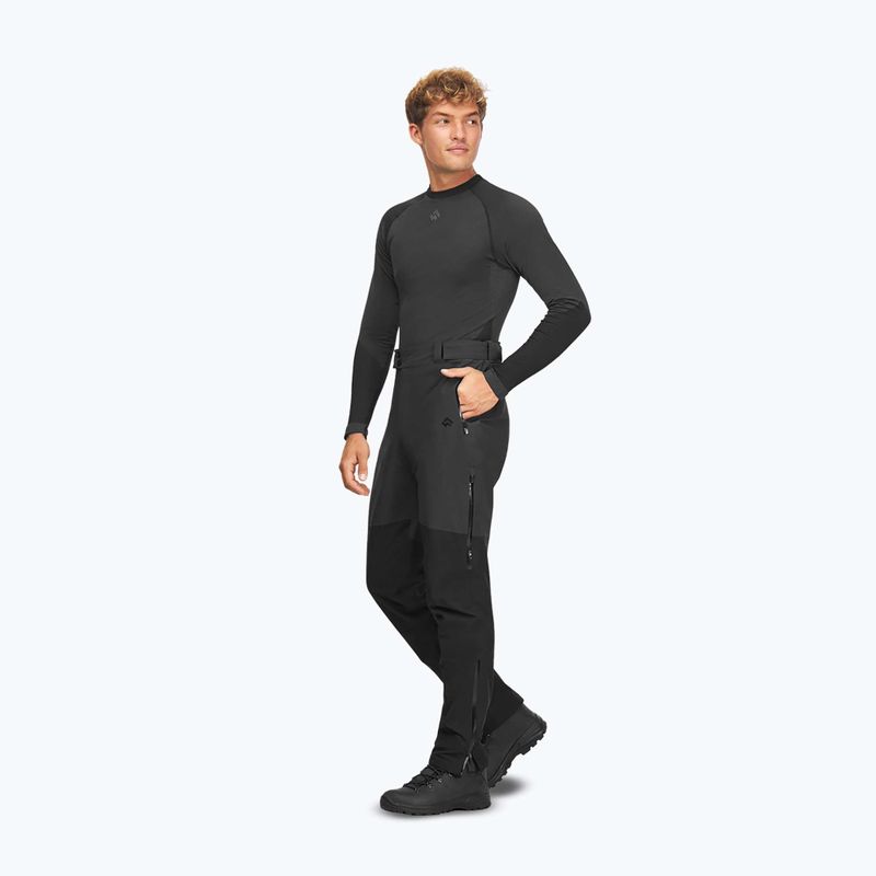 Pantaloni con membrana da uomo Alpinus Gomtu black 2