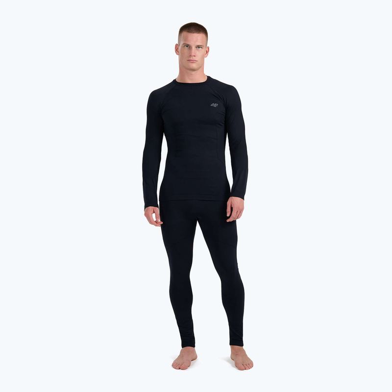 Pantaloni termici da uomo 4F M234 black 4