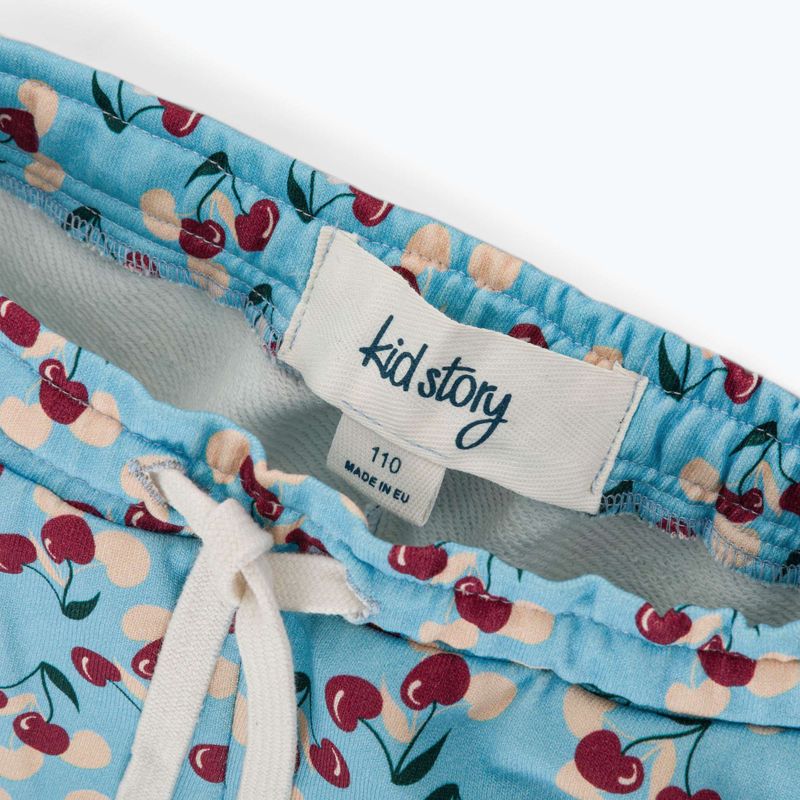 KID STORY Pantaloni da tuta per bambini, ciliegia 3