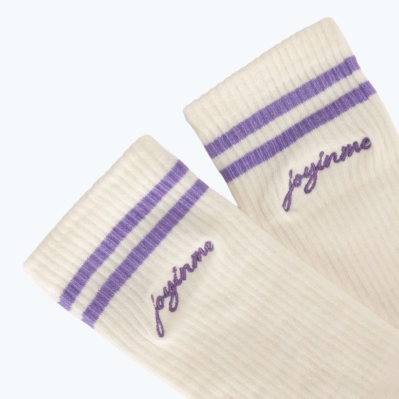 Calzini da donna JOYINME Statement violet 4