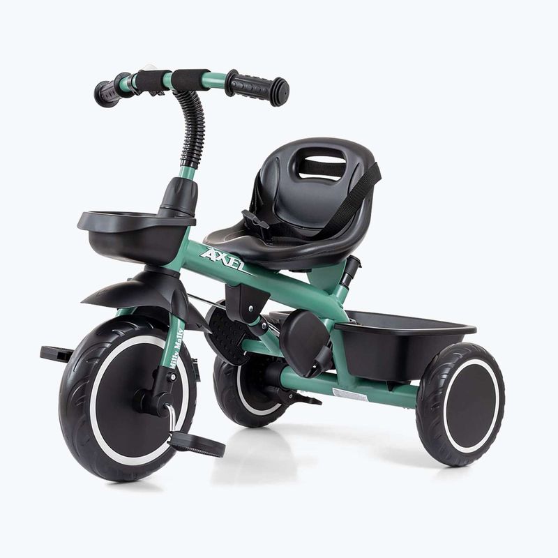 Bicicletta senza pedali a tre ruote Milly Mally Axel green 3