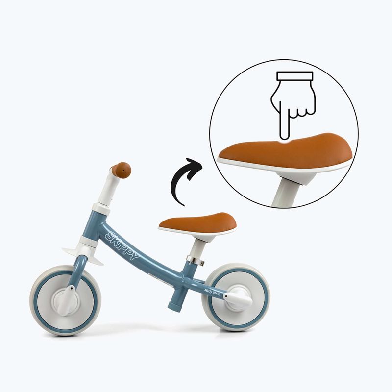Bicicletta senza pedali Milly Mally Skippy blue 5