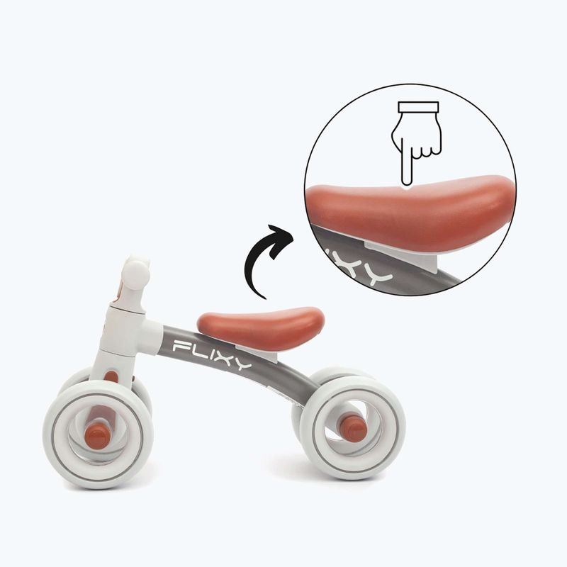 Bicicletta senza pedali Milly Mally Flixy grey 12