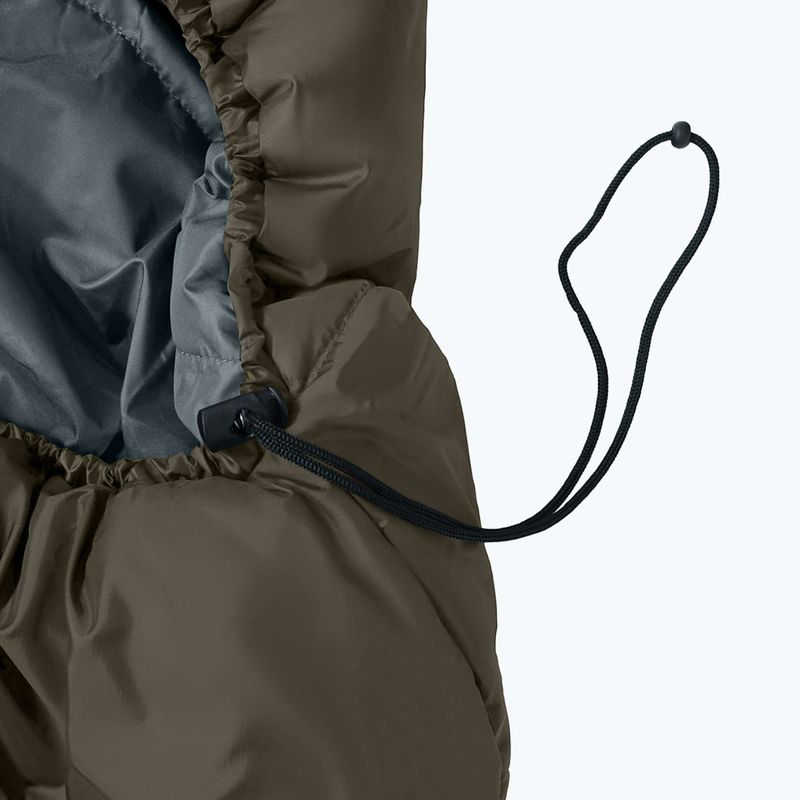 Sacco a pelo Alpinus Wide & Long Fiber Pro 1250 230 cm/destra oliva 3