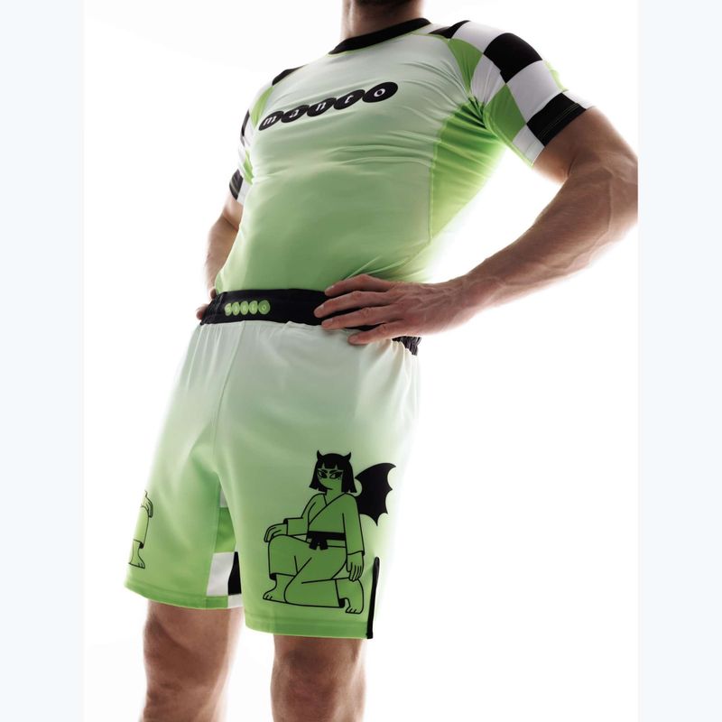 Pantaloncini da allenamento uomo MANTO Two Sides verde 7