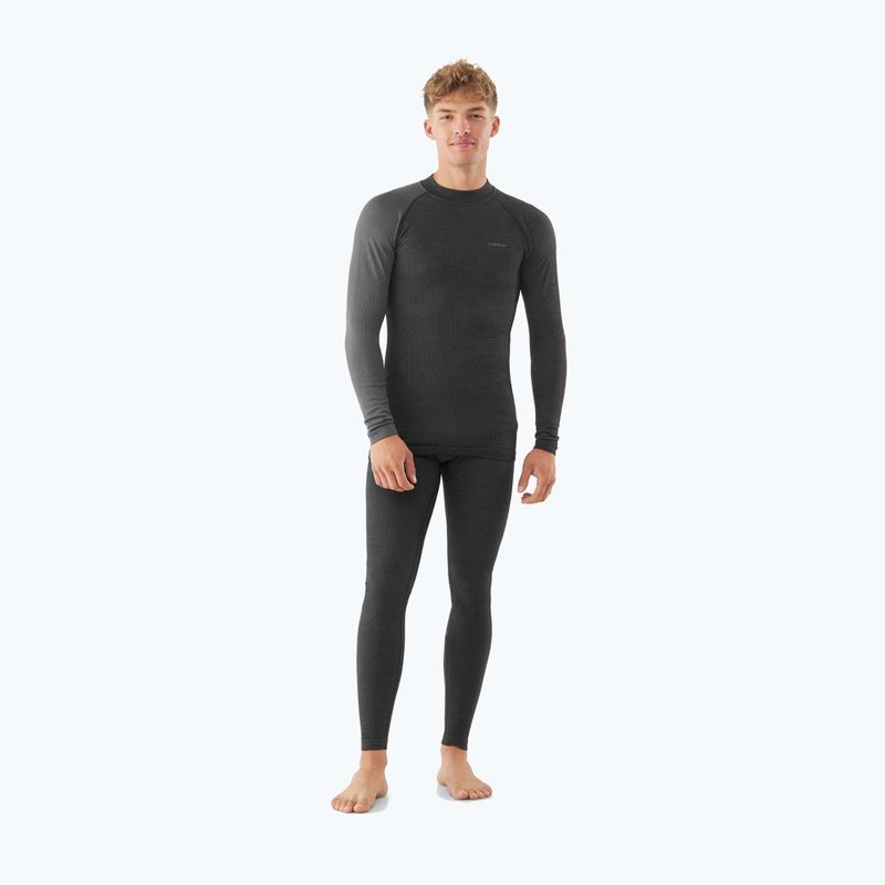 Completo intimo termico da uomo Viking Mounti grey 4