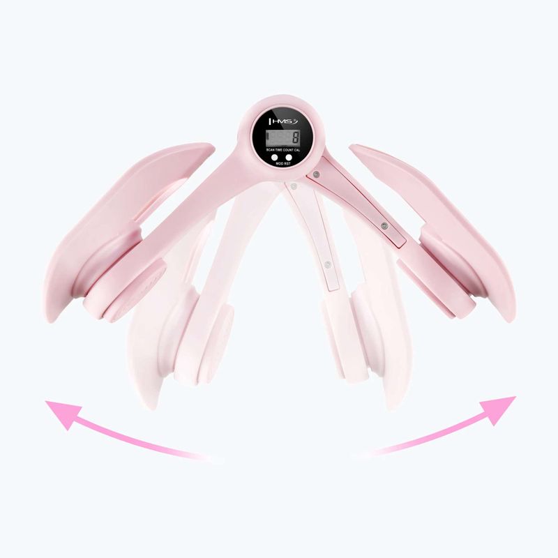 Pinza per esercizi HMS TM02 with counter TPE pink 4