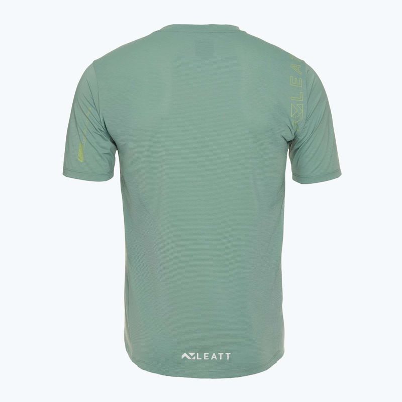 Leatt MTB Trail 1.0 X-Flow maglia ciclismo uomo pistacchio 2