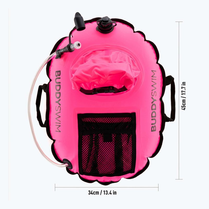 Boa di sicurezza Buddyswim Hydrastation Pro 10 l pink 2