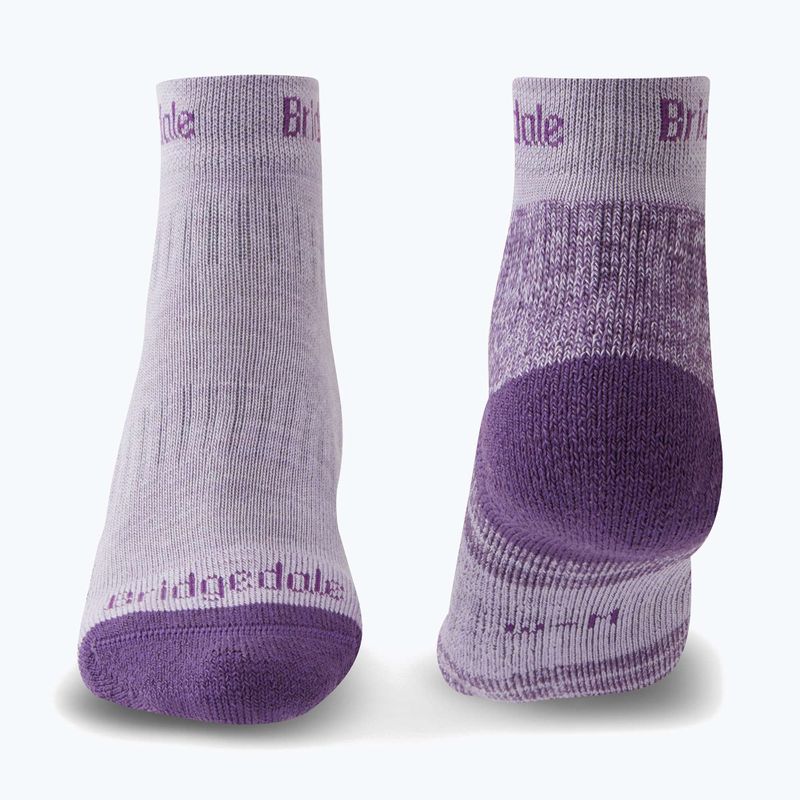 Calze da donna Bridgedale Hike Lightweight Performance Ankle heather/damson 2