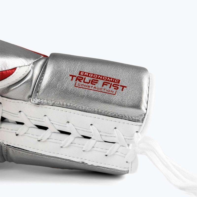 Guantoni da boxe Rival RS100 Professional red/silver 4