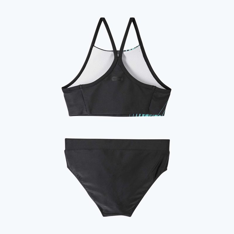 Costume da bagno a due pezzi per bambini Reima Merenneito nero 2
