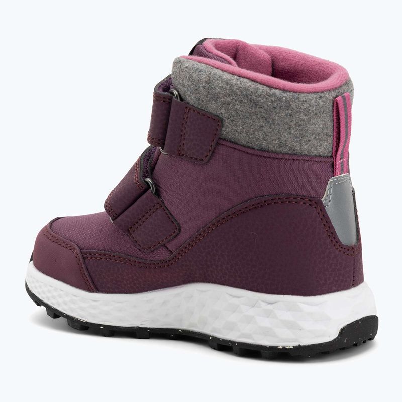 Stivali da neve per bambini Reima Hallava deep purple 3