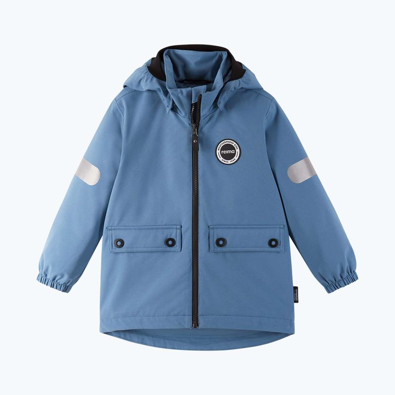 Giacca da pioggia Reima per bambini Symppis blu oceano 2