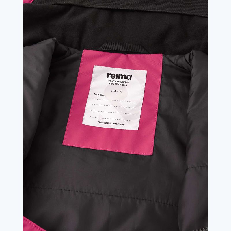 Tuta softshell da bambino Reima Sevetti rosy berry 5