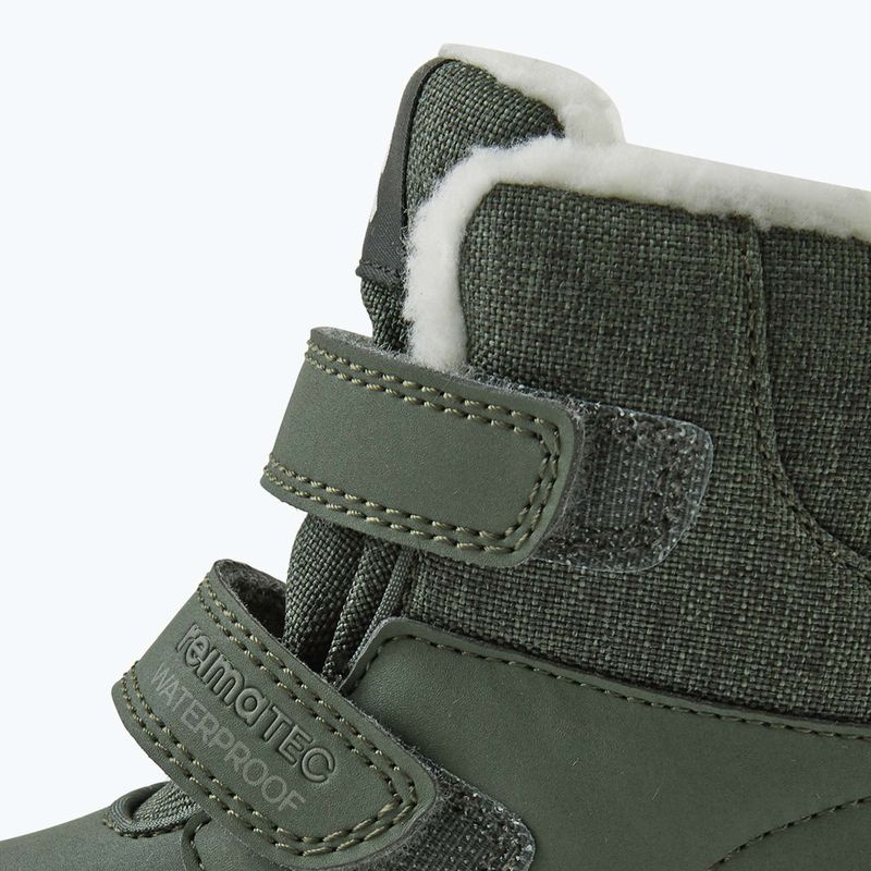 Stivali da neve per bambini Reima Pyrytys thyme green 8