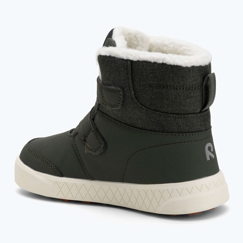 Stivali da neve per bambini Reima Pyrytys thyme green 3