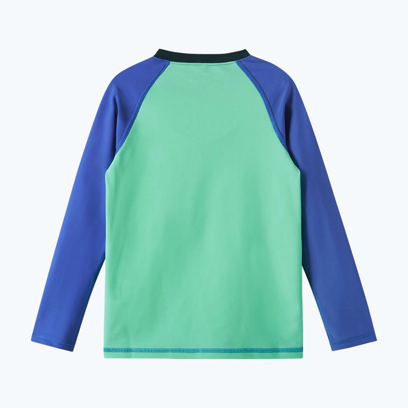 Maglia a maniche lunghe da nuoto per bambini Reima Kroolaus fresh mint 2