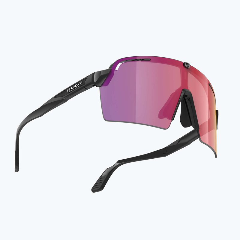 Occhiali da sole Rudy Project Spinshield Pro black gloss/multilaser red 2