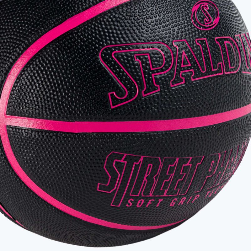 Spalding Phantom basket nero/rosa taglia 6 3
