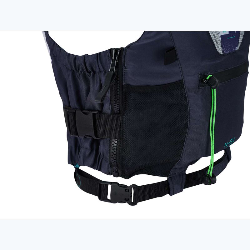 Gilet da uomo Aztron N-SV 3.0 Nylon puzzle grigio/menta 4