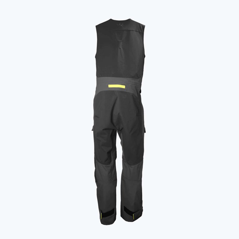 Helly Hansen tuta da vela da uomo Aegir Race Salopette ebano 2