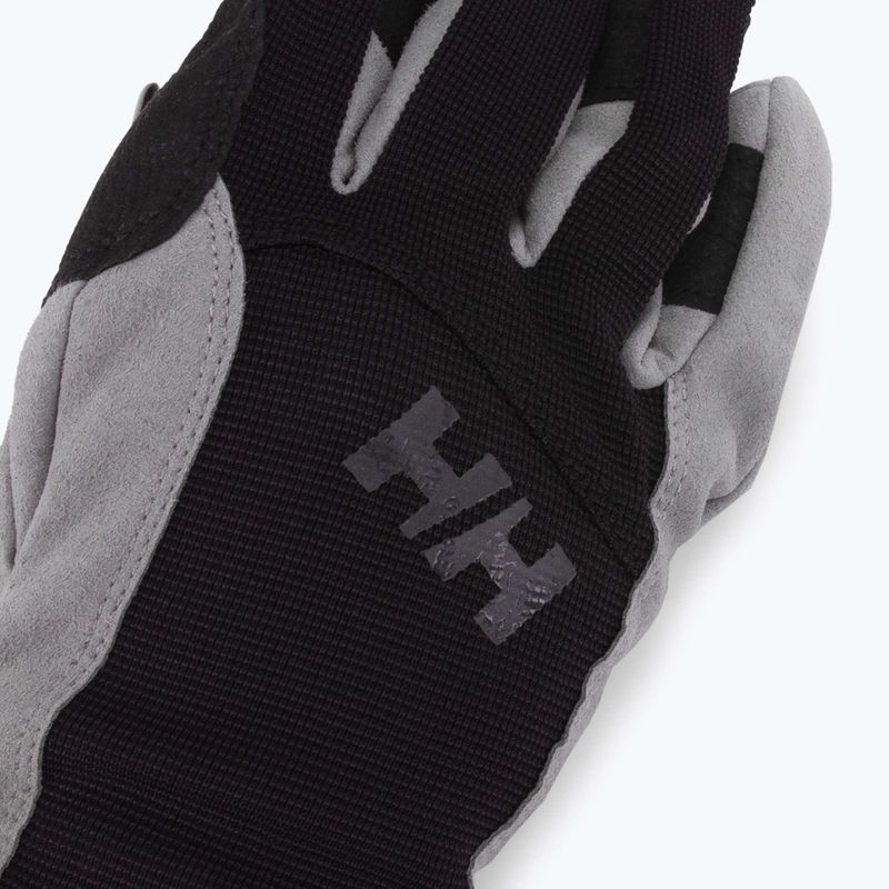 Guanti lunghi da vela Helly Hansen neri 4