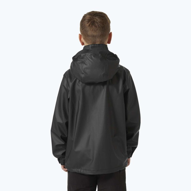 Giacca da vela Helly Hansen da bambino Moss nero 2